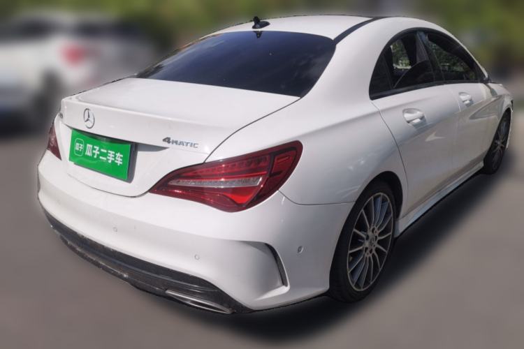 Used Mercedes-Benz CLA 2018 CLA 220 4MATIC Rear Right 45 Deg