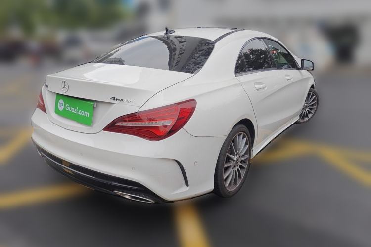 Used Mercedes-Benz CLA 2018 CLA 220 4MATIC Rear Right 45 Deg
