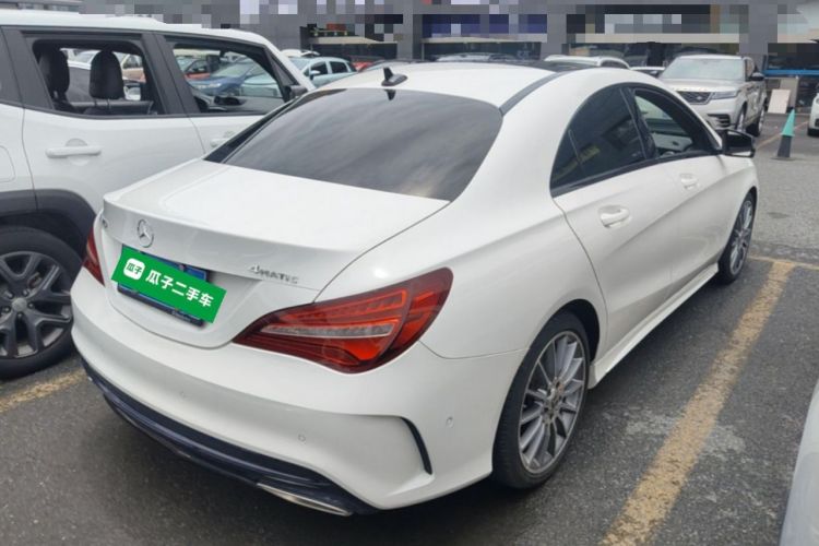 Used Mercedes-Benz CLA 2018 CLA 220 4MATIC Rear Right 45 Deg