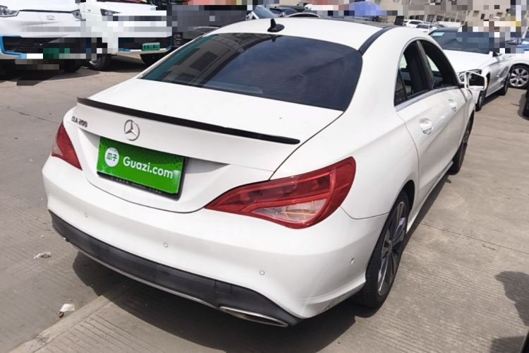 Used Mercedes-Benz CLA 2018 CLA 200 Sport Edition Rear Right 45 Deg