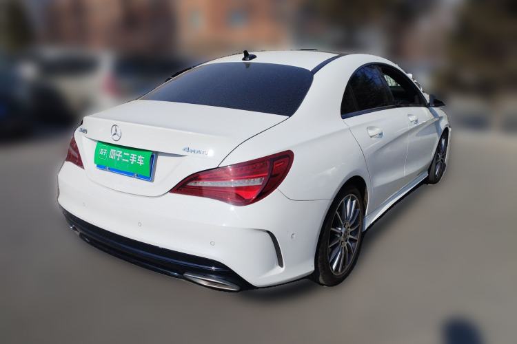 Used Mercedes-Benz CLA 2018 CLA 220 4MATIC Rear Right 45 Deg