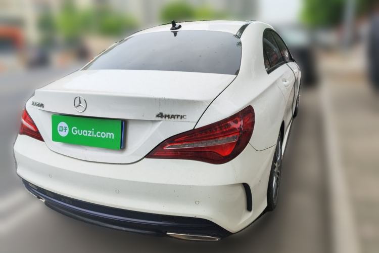 Used Mercedes-Benz CLA 2018 CLA 220 4MATIC Rear Right 45 Deg