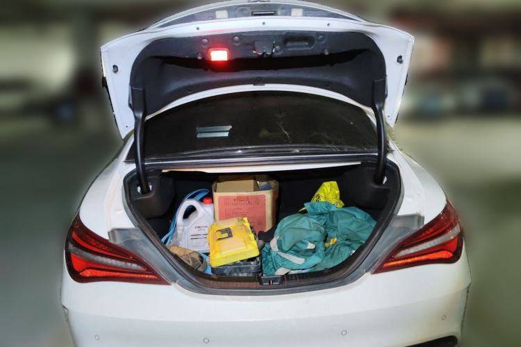Used Mercedes-Benz CLA 2018 CLA 220 4MATIC Trunk