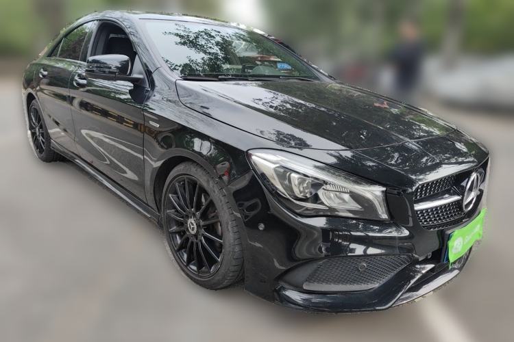 Used Mercedes-Benz CLA 2019 CLA 200 Night Edition Front Right 45 Deg