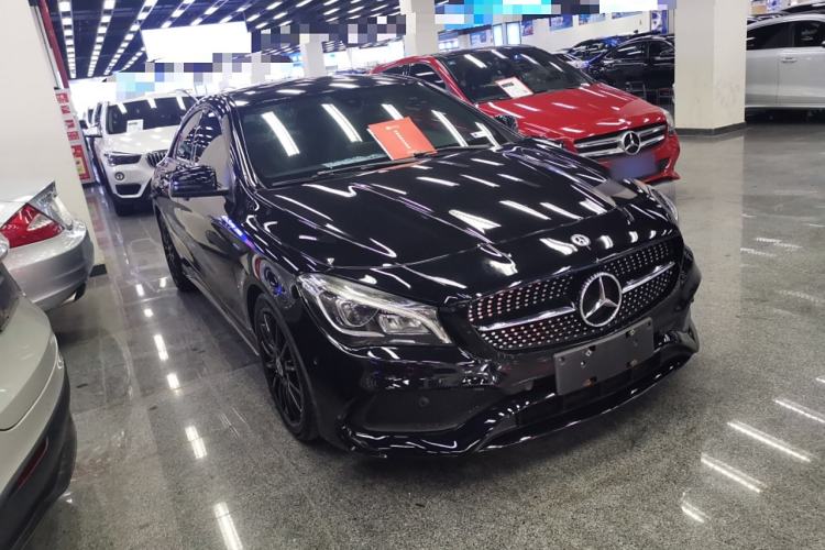 Used Mercedes-Benz CLA 2019 CLA 200 Night Edition Front Right 45 Deg