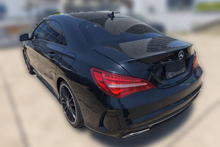Used Mercedes-Benz CLA 2019 CLA 200 Night Edition Rear Left 45 Deg