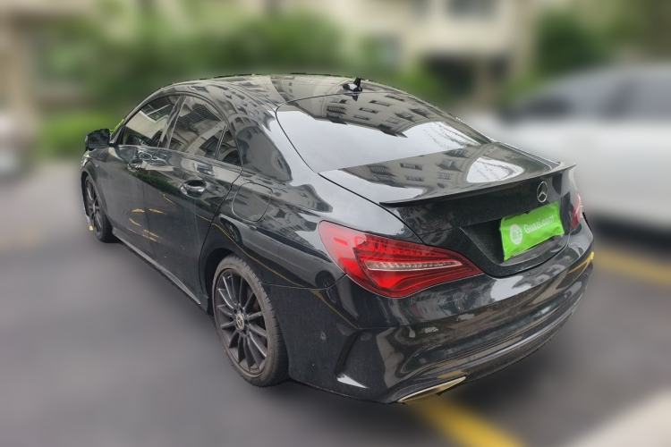 Used Mercedes-Benz CLA 2019 CLA 200 Night Edition Rear Left 45 Deg