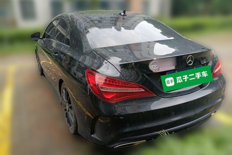Used Mercedes-Benz CLA 2019 CLA 200 Night Edition Rear Left 45 Deg