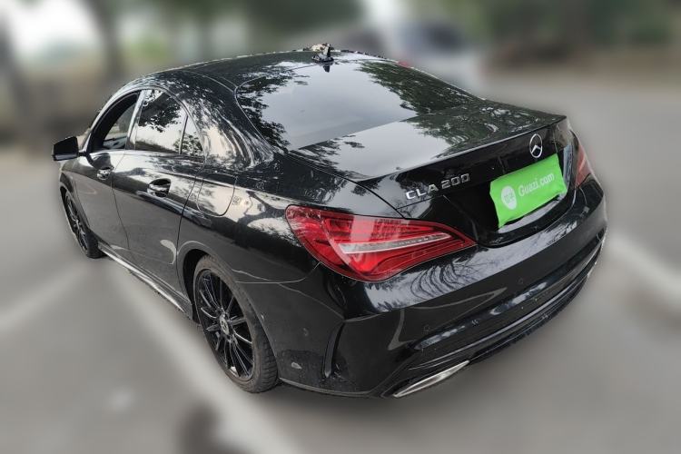 Used Mercedes-Benz CLA 2019 CLA 200 Night Edition Rear Left 45 Deg