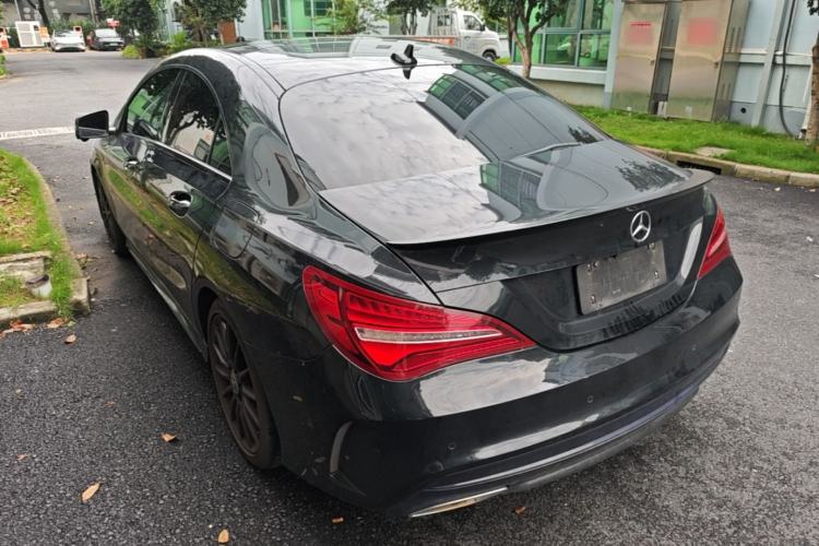 Used Mercedes-Benz CLA 2019 CLA 200 Night Edition Rear Left 45 Deg