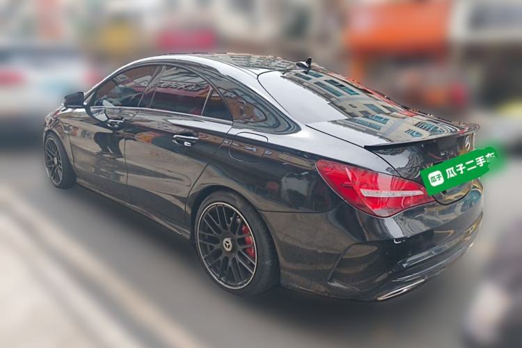 Used Mercedes-Benz CLA 2019 CLA 200 Night Edition Rear Left 45 Deg