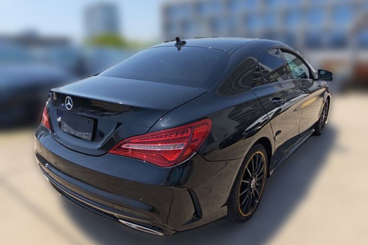 Used Mercedes-Benz CLA 2019 CLA 200 Night Edition Rear Right 45 Deg