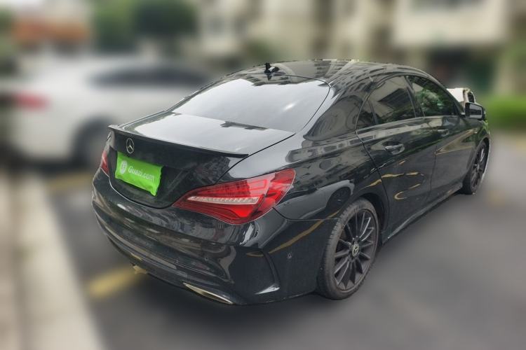 Used Mercedes-Benz CLA 2019 CLA 200 Night Edition Rear Right 45 Deg