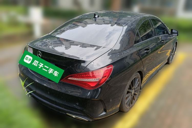 Used Mercedes-Benz CLA 2019 CLA 200 Night Edition Rear Right 45 Deg