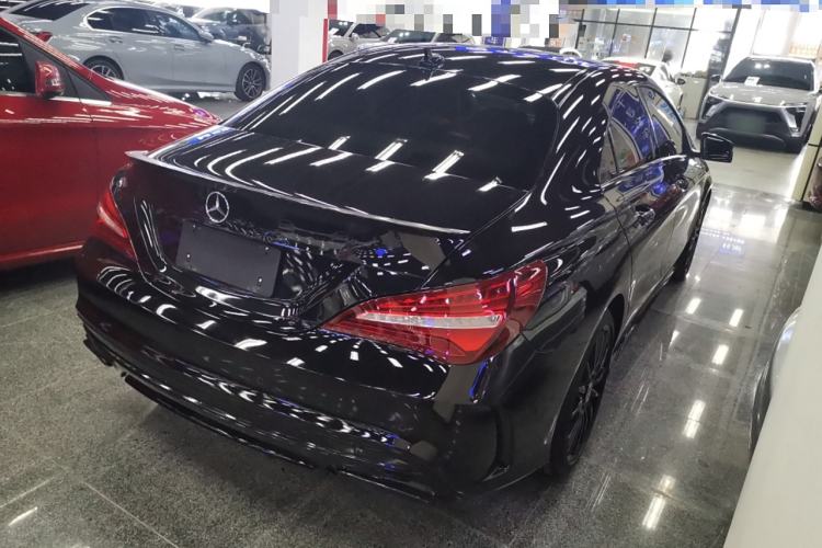 Used Mercedes-Benz CLA 2019 CLA 200 Night Edition Rear Right 45 Deg