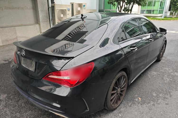 Used Mercedes-Benz CLA 2019 CLA 200 Night Edition Rear Right 45 Deg