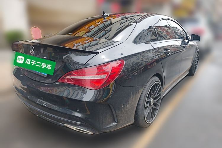 Used Mercedes-Benz CLA 2019 CLA 200 Night Edition Rear Right 45 Deg
