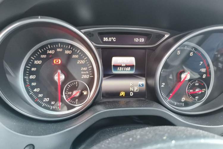 Used Mercedes-Benz CLA 2019 CLA 200 Sport Edition Odometer Close Up