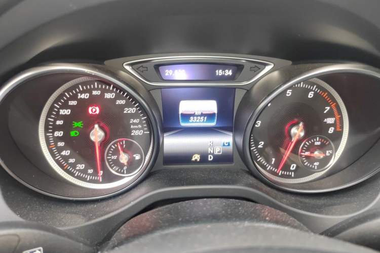 Used Mercedes-Benz CLA 2019 CLA 200 Sport Edition Odometer Close Up