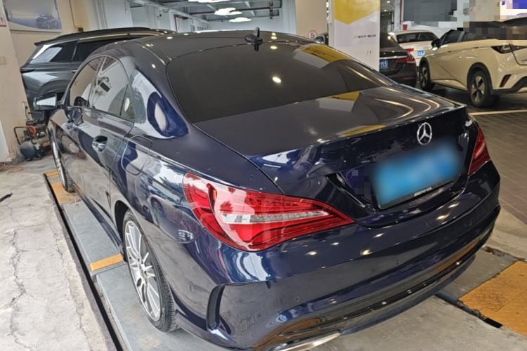 Used Mercedes-Benz CLA 2019 CLA 220 4MATIC Rear Left 45 Deg