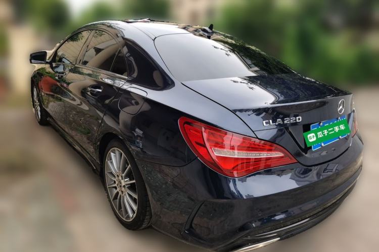Used Mercedes-Benz CLA 2019 CLA 220 4MATIC Rear Left 45 Deg