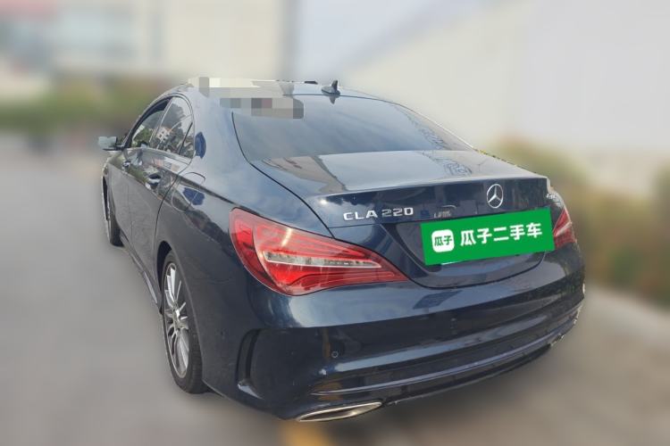 Used Mercedes-Benz CLA 2019 CLA 220 4MATIC Rear Left 45 Deg
