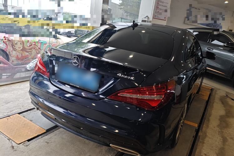 Used Mercedes-Benz CLA 2019 CLA 220 4MATIC Rear Right 45 Deg