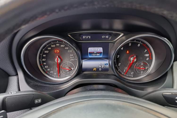 Used Mercedes-Benz CLA 2019 CLA 200 Sport Edition Odometer Close Up