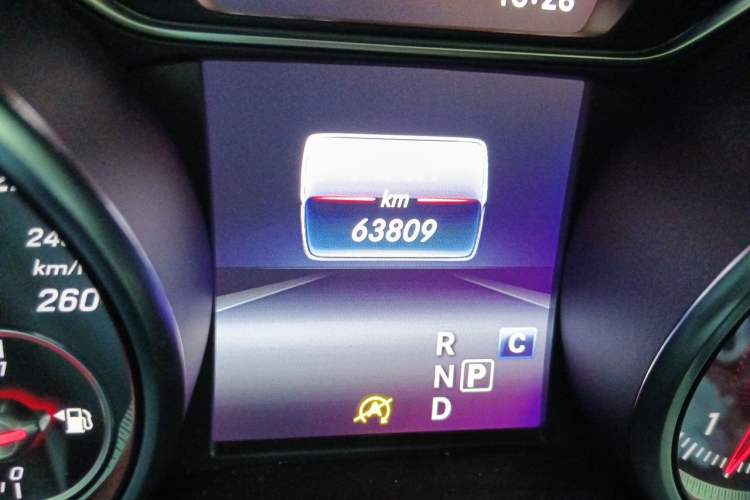 Used Mercedes-Benz CLA 2019 CLA 200 Sport Edition Odometer Close Up