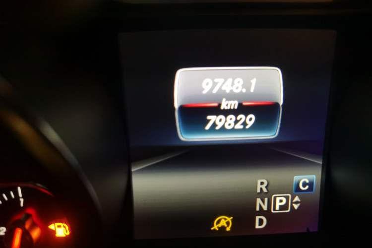 Used Mercedes-Benz CLA 2019 CLA 200 Sport Edition Odometer Close Up