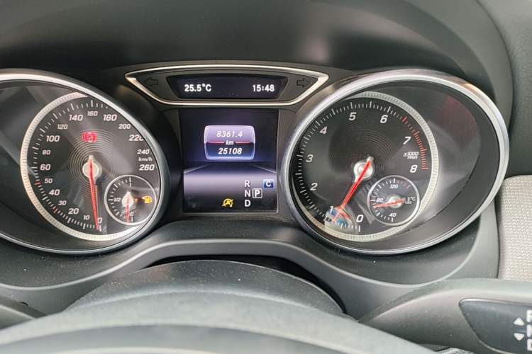 Used Mercedes-Benz CLA 2019 CLA 200 Sport Edition Odometer Close Up