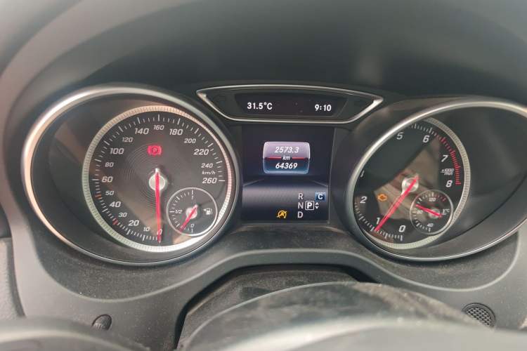 Used Mercedes-Benz CLA 2019 CLA 200 Sport Edition Odometer Close Up