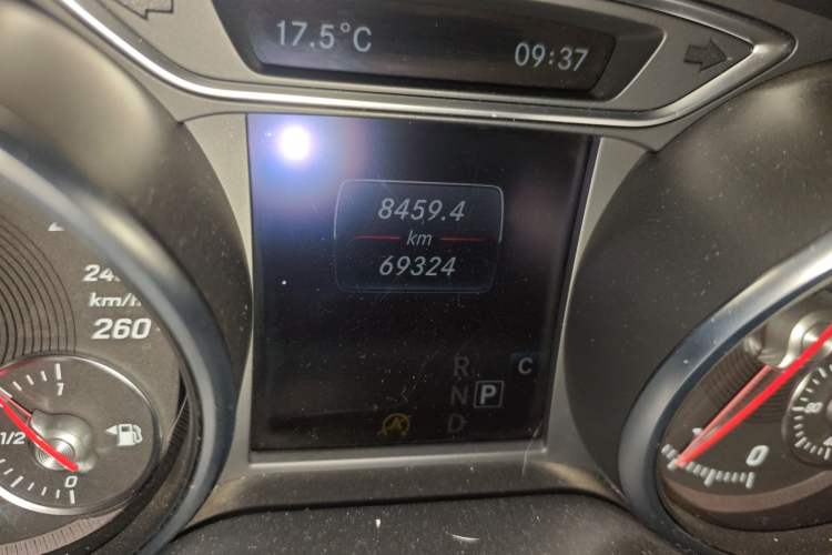 Used Mercedes-Benz CLA 2019 CLA 200 Sport Edition Odometer Close Up