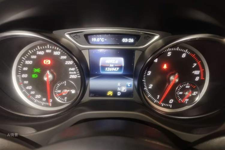 Used Mercedes-Benz CLA 2019 CLA 200 Sport Edition Odometer Close Up
