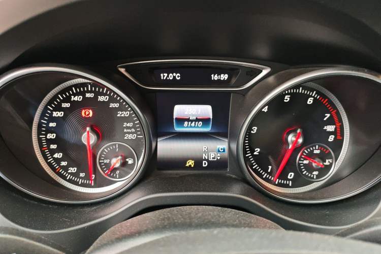 Used Mercedes-Benz CLA 2019 CLA 200 Sport Edition Odometer Close Up