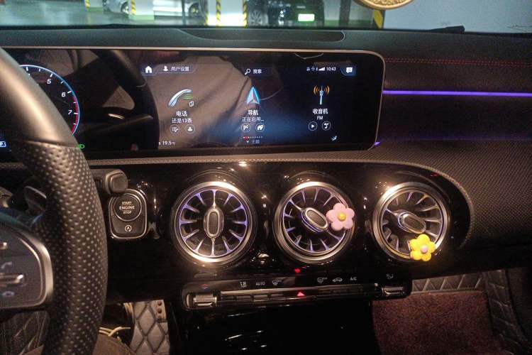 Used Mercedes-Benz CLA 2020 CLA 200 Audio And AC Panel