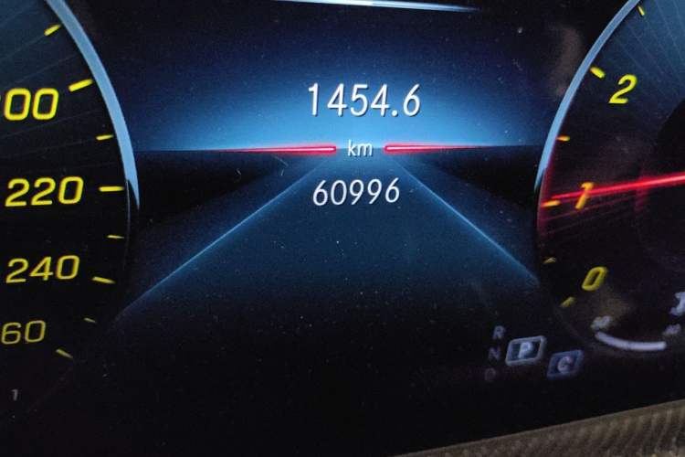 Used Mercedes-Benz CLA 2020 CLA 200 Odometer Close Up