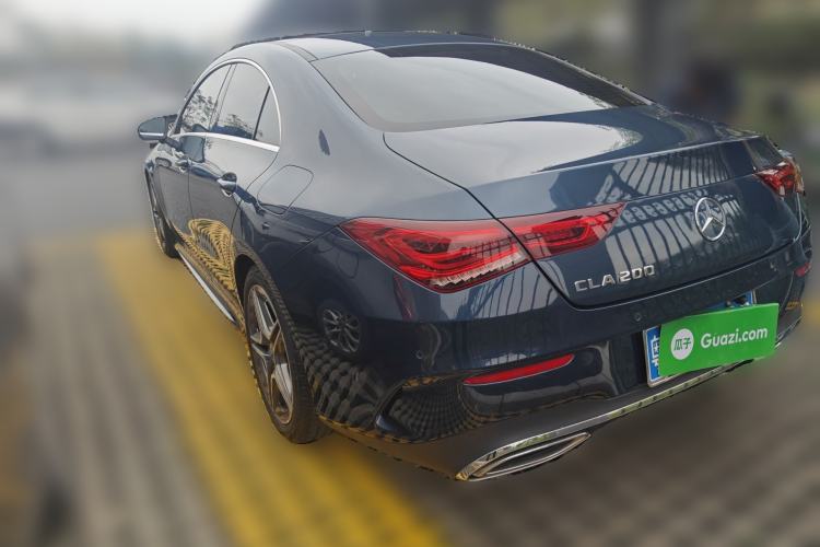 Used Mercedes-Benz CLA 2020 CLA 200 Rear Left 45 Deg