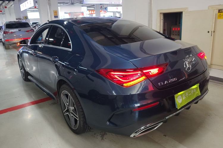 Used Mercedes-Benz CLA 2020 CLA 200 Rear Left 45 Deg