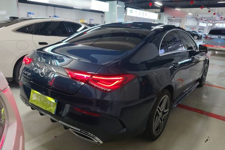 Used Mercedes-Benz CLA 2020 CLA 200 Rear Right 45 Deg