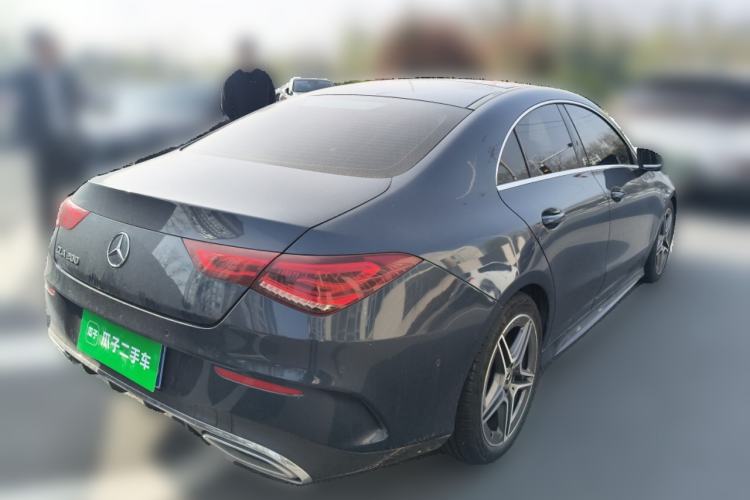 Used Mercedes-Benz CLA 2020 CLA 200 Rear Right 45 Deg