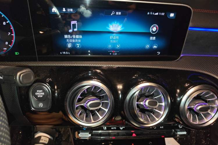 Used Mercedes-Benz CLA 2020 CLA 200 Audio And AC Panel