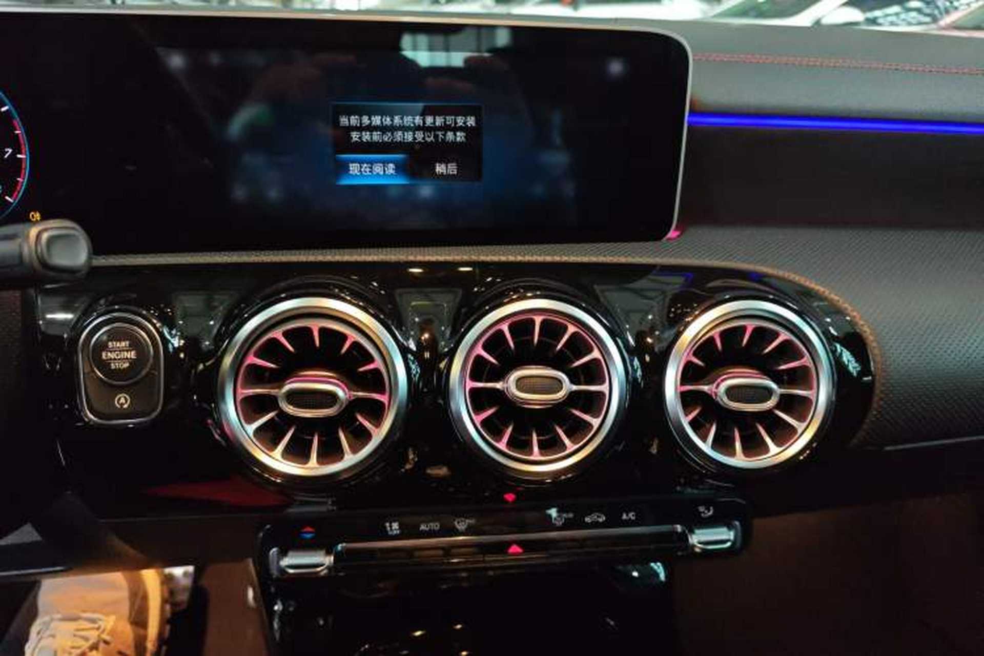 Used Mercedes-Benz CLA 2020 CLA 200 Audio And AC Panel