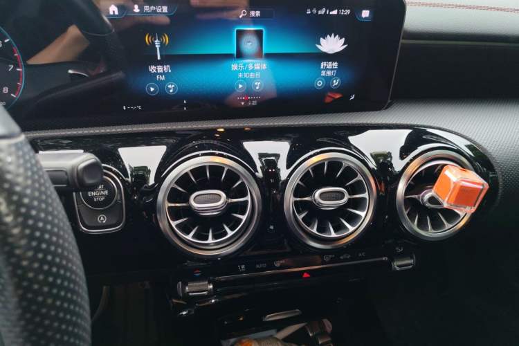 Used Mercedes-Benz CLA 2020 CLA 200 Audio And AC Panel