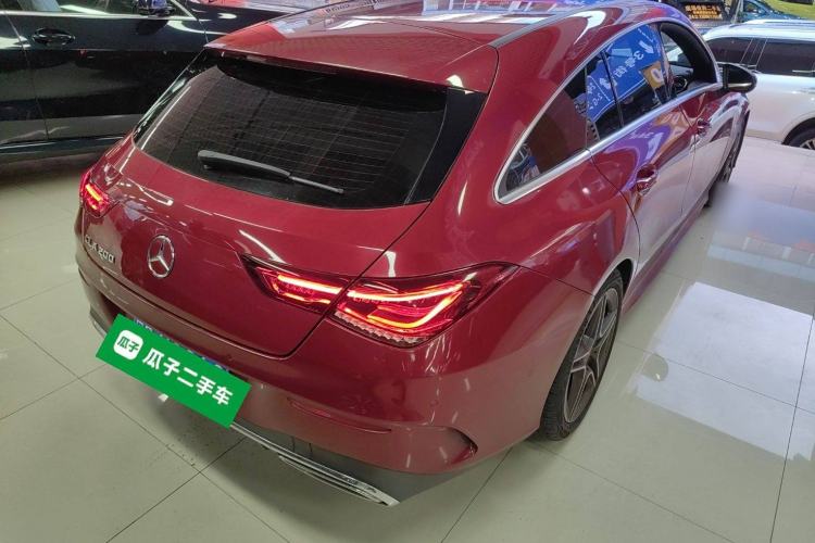 Used Mercedes-Benz CLA 2020 CLA 200 Shooting Brake Rear Right 45 Deg