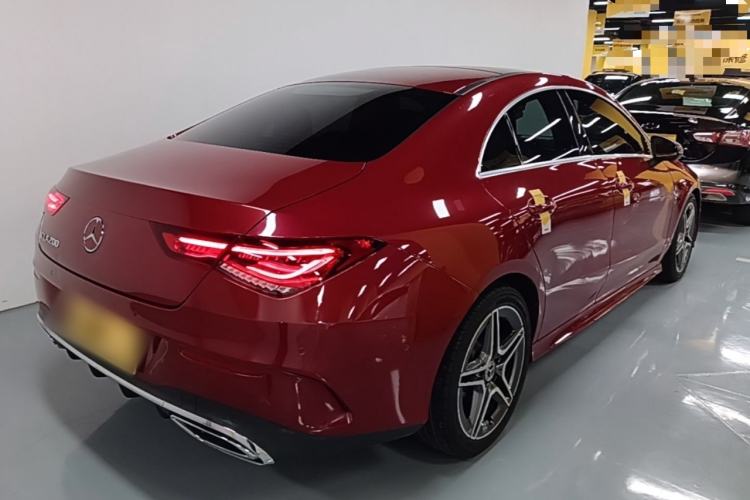 Used Mercedes-Benz CLA 2020 CLA 200 Rear Right 45 Deg
