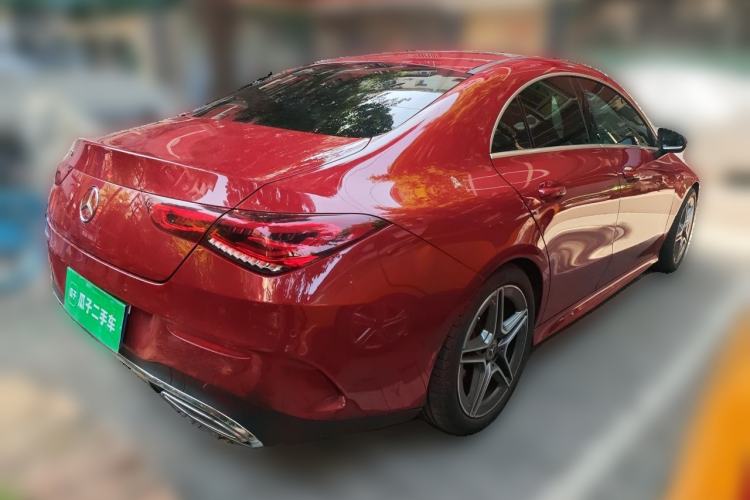 Used Mercedes-Benz CLA 2020 CLA 200 Rear Right 45 Deg