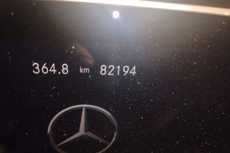 Used Mercedes-Benz CLA 2020 CLA 200 Odometer Close Up