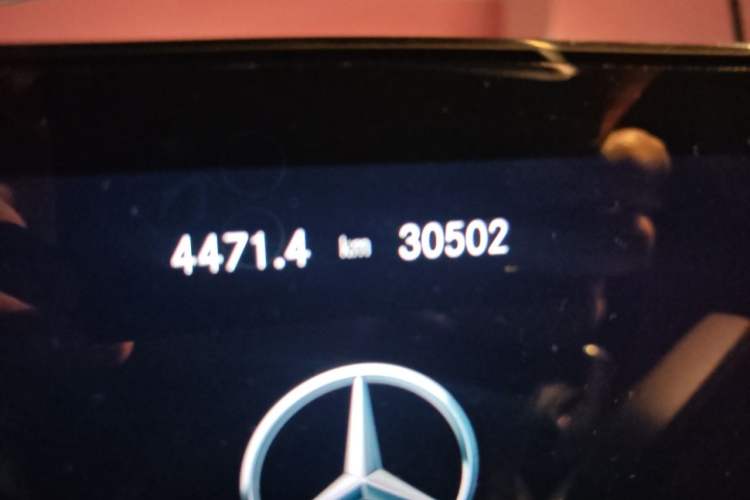 Used Mercedes-Benz CLA 2020 CLA 200 Odometer Close Up