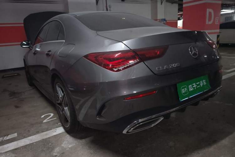 Used Mercedes-Benz CLA 2020 CLA 200 Rear Left 45 Deg